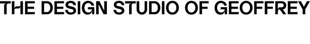 THE DESIGN STUDIO OF GEOFFREY 
